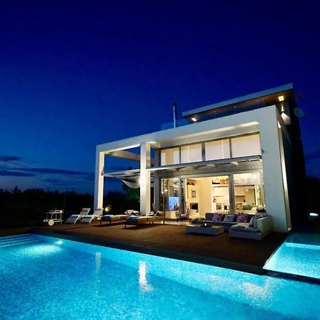 Island Villa Sani Sea View ภายนอก รูปภาพ