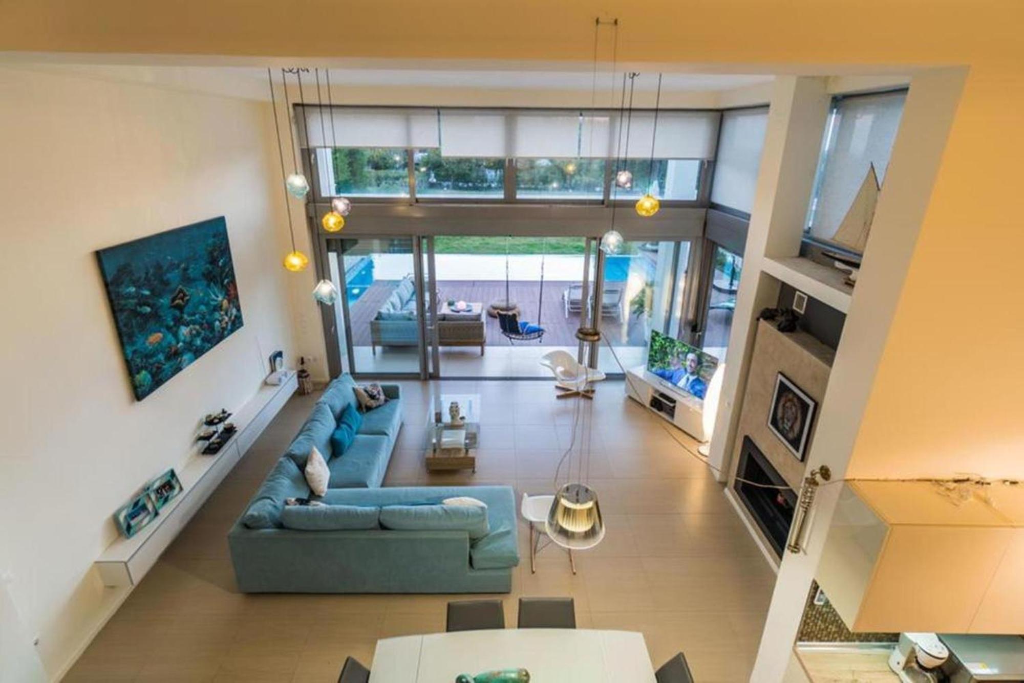 Island Villa Sani Sea View ภายนอก รูปภาพ